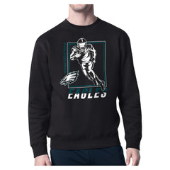 Philadelphia Eagles Starter Player Grid Pullover Sweatshirt