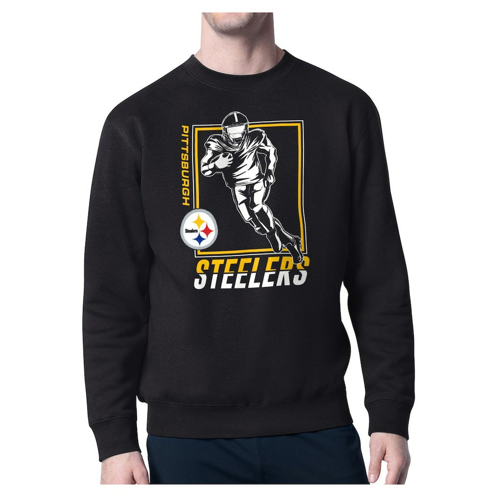 Pittsburgh Steelers Starter Player Grid Pullover Sweatshirt