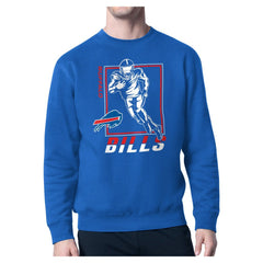 Buffalo Bills Starter Player Grid Pullover Sweatshirt