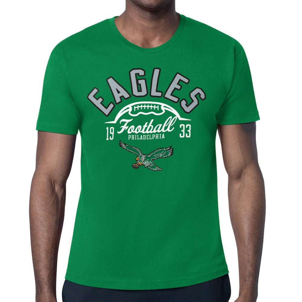 Philadelphia Eagles Starter Half Ball Retro Logo T-Shirt
