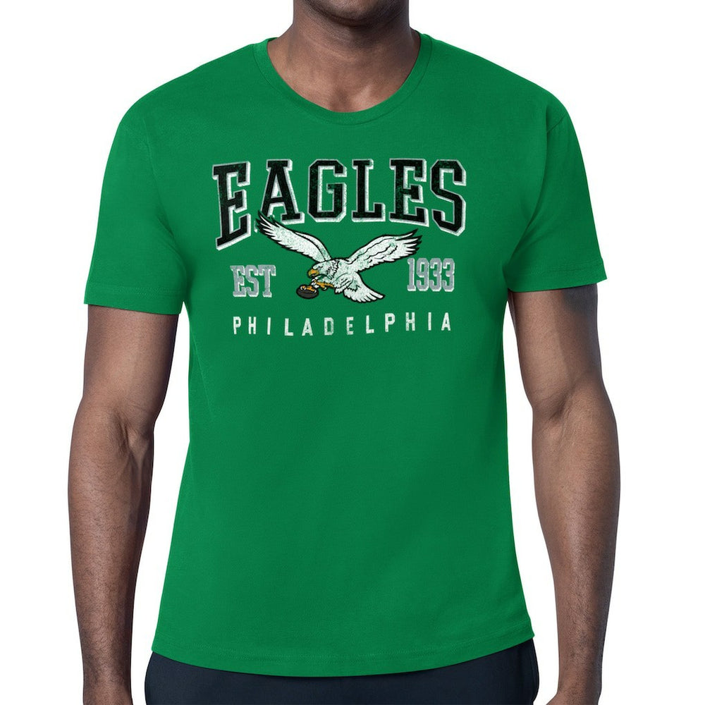 Philadelphia Eagles Starter Distressed Retro Logo T-Shirt