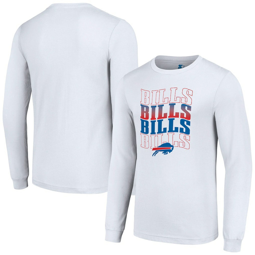Buffalo Bills Starter Team Name Graphic Long Sleeve T-Shirt