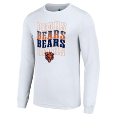 Chicago Bears Starter Team Name Graphic Long Sleeve T-Shirt