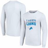 Detroit Lions Starter Team Name Graphic Long Sleeve T-Shirt