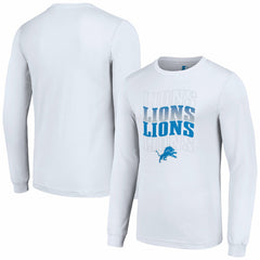 Detroit Lions Starter Team Name Graphic Long Sleeve T-Shirt