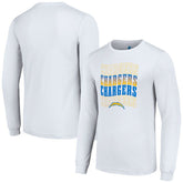 Los Angeles Chargers Starter Team Name Graphic Long Sleeve T-Shirt