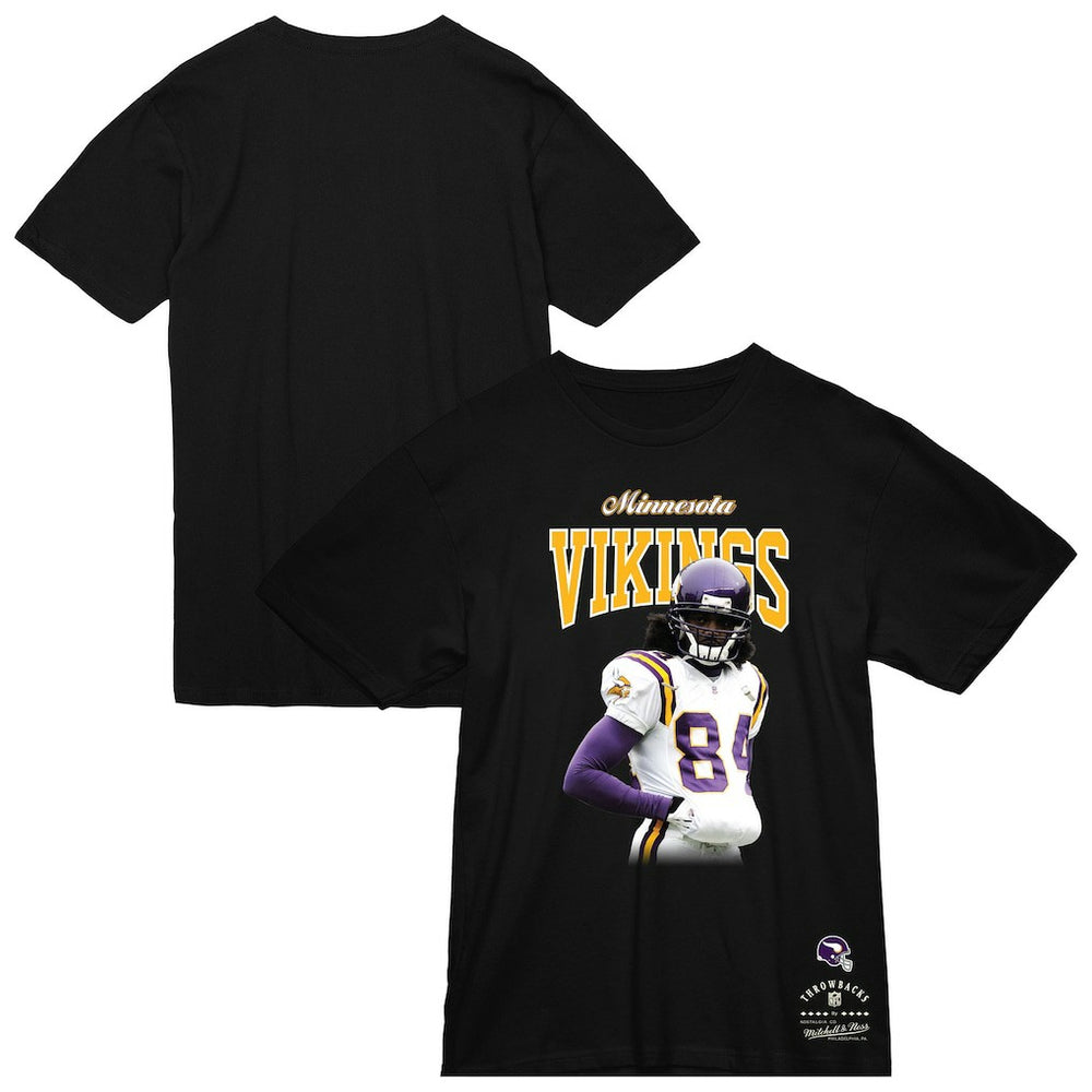 Minnesota Vikings Mitchell & Ness Randy Moss Sideline Retired Player T-Shirt