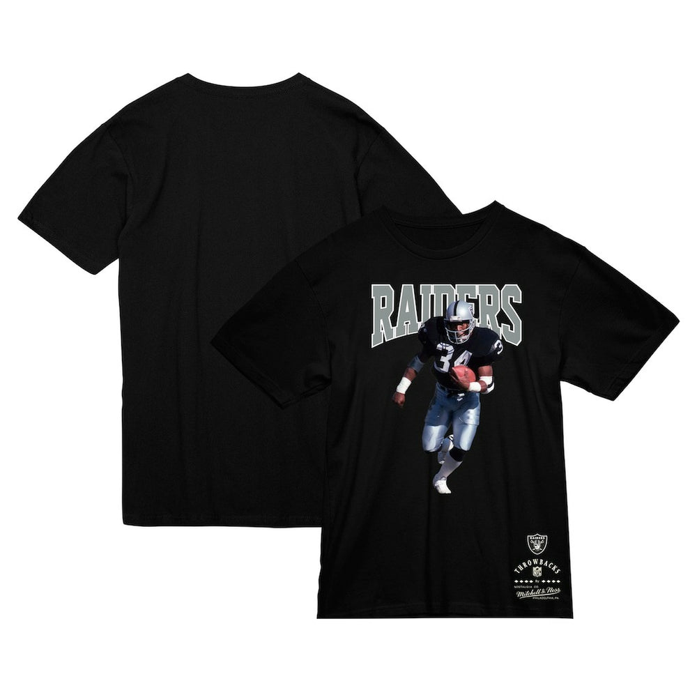 Las Vegas Raiders Mitchell & Ness Bo Jackson Sideline Retired Player T-Shirt