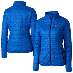 Buffalo Bills Cutter & Buck Women's Rainier PrimaLoft Eco Insulated Full-Zip Puffer Jacket