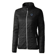 Indianapolis Colts Cutter & Buck Women's Rainier PrimaLoft Eco Insulated Full-Zip Puffer Jacket