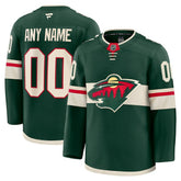 Minnesota Wild Fanatics Home Premium Custom Jersey For Sale