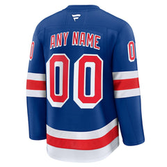 New York Rangers Fanatics Home Premium Custom Jersey Outlet