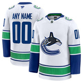 Vancouver Canucks Fanatics Away Premium Custom Jersey Discount