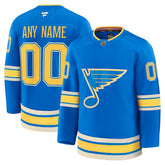 St. Louis Blues Fanatics Alternate Premium Custom Jersey Discount