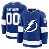 Tampa Bay Lightning Fanatics Home Premium Custom Jersey On Sale