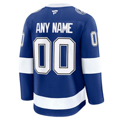 Tampa Bay Lightning Fanatics Home Premium Custom Jersey On Sale
