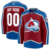 Colorado Avalanche Fanatics Home Premium Custom Jersey Sale