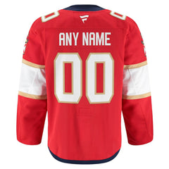 Florida Panthers Fanatics Home Authentic Pro Custom Jersey Outlet