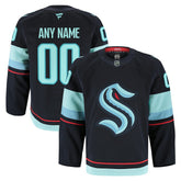 Seattle Kraken Fanatics Home Authentic Pro Custom Jersey On Sale
