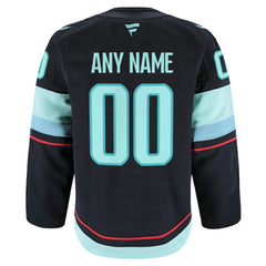 Seattle Kraken Fanatics Home Authentic Pro Custom Jersey On Sale