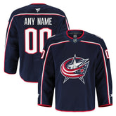 Columbus Blue Jackets Fanatics Home Authentic Pro Custom Jersey On Sale