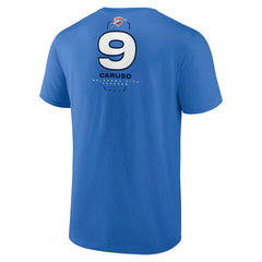 Alex Caruso Oklahoma City Thunder Behind The Back Name & Number T-Shirt - Blue cheap Online