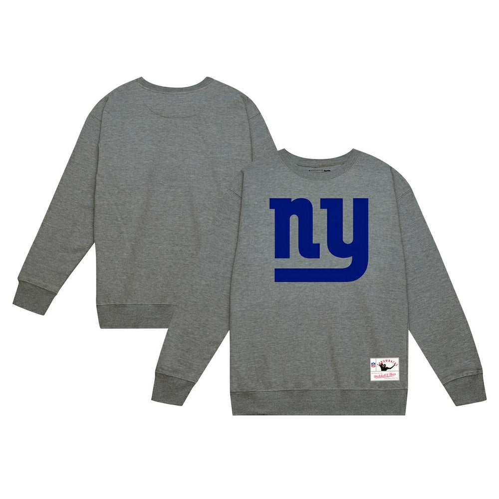 New York Giants Mitchell & Ness Basic Fleece Pullover Sweatshirt