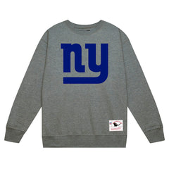 New York Giants Mitchell & Ness Basic Fleece Pullover Sweatshirt