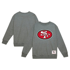 San Francisco 49ers Mitchell & Ness Basic Fleece Pullover Sweatshirt