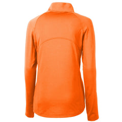 Tampa Bay Buccaneers Cutter & Buck Women's DryTec Adapt Eco Knit Stretch Recycled Raglan Half-Zip Top
