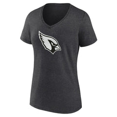 Arizona Cardinals Women's Personalized Name & Number Monochrome V-Neck Long Sleeve T-Shirt