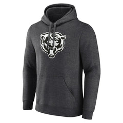 Chicago Bears Personalized Name & Number Monochrome Pullover Hoodie