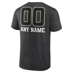 Denver Broncos Personalized Name & Number Monochrome T-Shirt