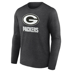 Green Bay Packers Personalized Name & Number Monochrome Long Sleeve T-Shirt
