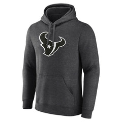 Houston Texans Personalized Name & Number Monochrome Pullover Hoodie