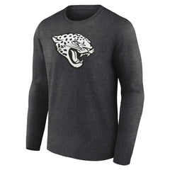 Jacksonville Jaguars Personalized Name & Number Monochrome Long Sleeve T-Shirt