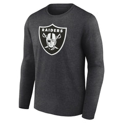 Las Vegas Raiders Personalized Name & Number Monochrome Long Sleeve T-Shirt