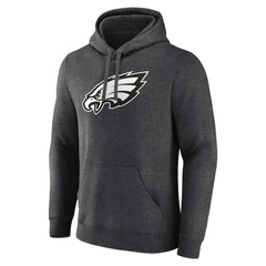 Philadelphia Eagles Personalized Name & Number Monochrome Pullover Hoodie