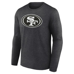 San Francisco 49ers Personalized Name & Number Monochrome Long Sleeve T-Shirt