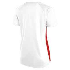 San Francisco 49ers Fanatics Women's Plus Size Glitter Lace-Up V- Neck T-Shirt