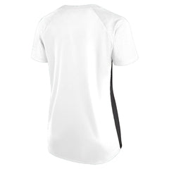 Las Vegas Raiders Fanatics Women's Plus Size Glitter Lace-Up V- Neck T-Shirt
