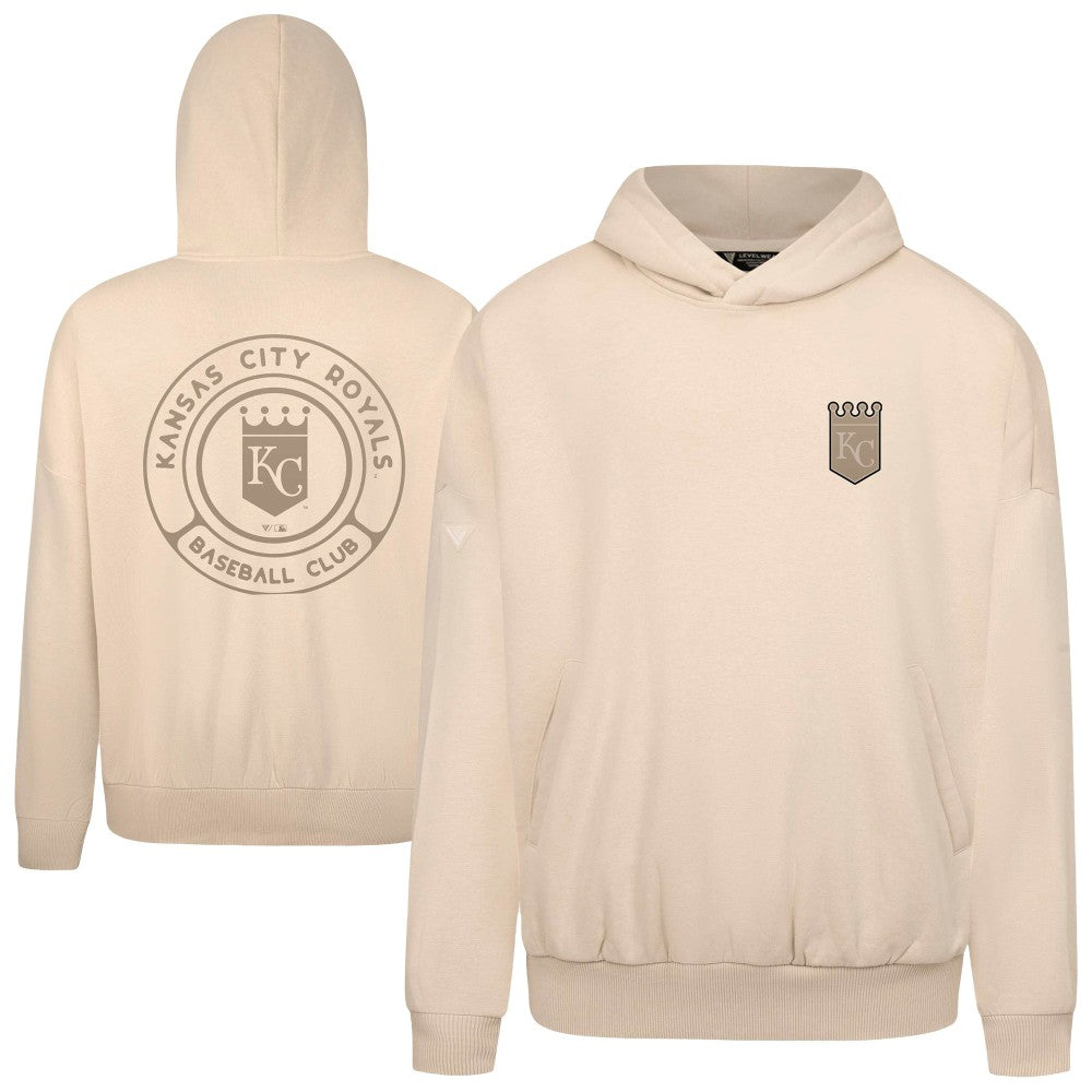 Kansas City Royals Levelwear Contact Oversized Pullover Hoodie | MLB For sale