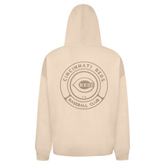 Cincinnati Reds Levelwear Uphill Oversized Full-Zip Hoodie | MLB Shop