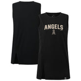 Los Angeles Angels Levelwear Women's Influx Team Arch Tank Top | MLB On Sale