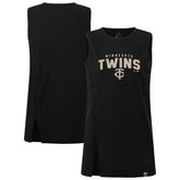 Minnesota Twins Levelwear Women's Influx Team Arch Tank Top | MLB New
