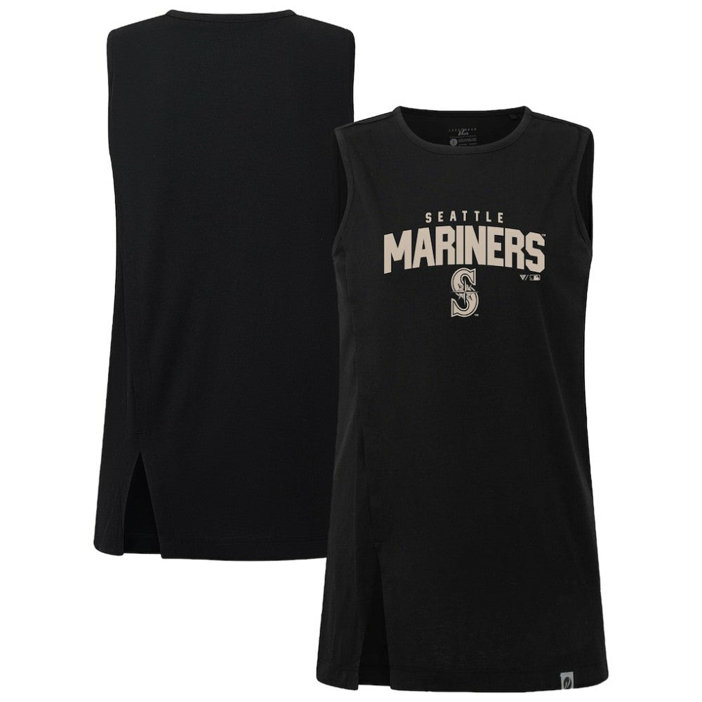 Seattle Mariners Levelwear Women's Influx Team Arch Tank Top | MLB New