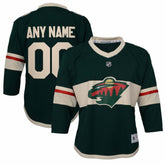 Minnesota Wild Youth Replica Custom Jersey Online