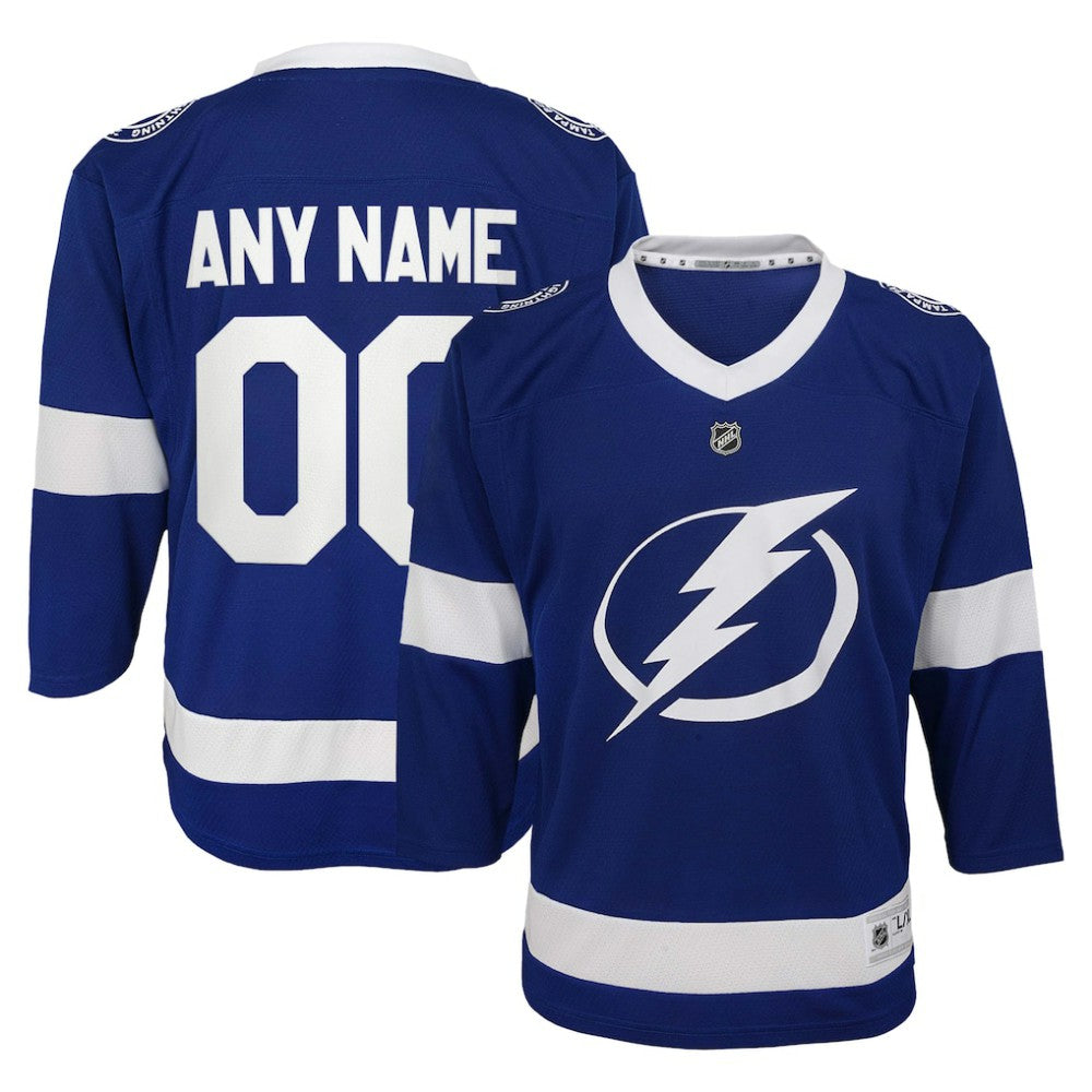 Tampa Bay Lightning Youth Replica Custom Jersey Online