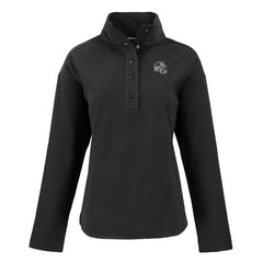 Carolina Panthers Cutter & Buck Women's Hunts Point Eco Half-Snap Sweatshirt