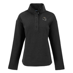 Baltimore Ravens Cutter & Buck Women's Hunts Point Eco Half-Snap Sweatshirt